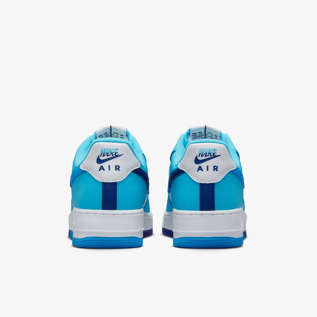 Кросівки чоловічі Nike Air Force 1 Low '07 Lv8 Split Light Photo Blue Deep Royal (DZ2522-100)