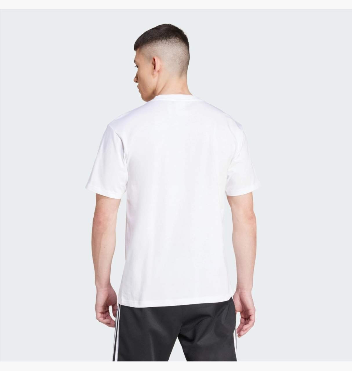 Футболка чоловіча Adidas Футболка Чоловіча Adidas Trefoil Torch T-Shirt White Jj1218 (JJ1218)