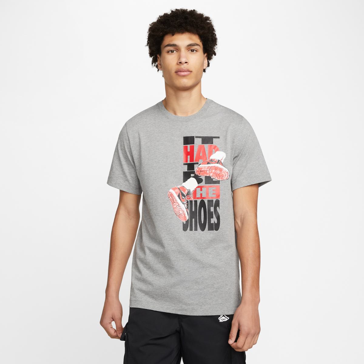 Футболка чоловіча Nike Mj The Shoes Ss Crew (DH8952-091)