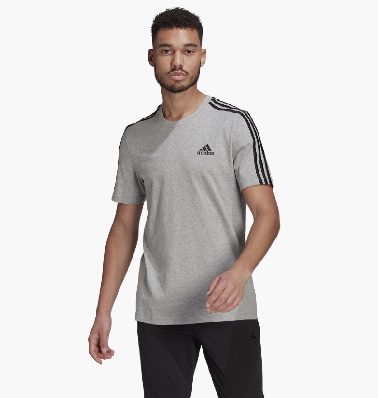 Футболка чоловіча Adidas Essentials 3-Stripes Tee (GL3735)