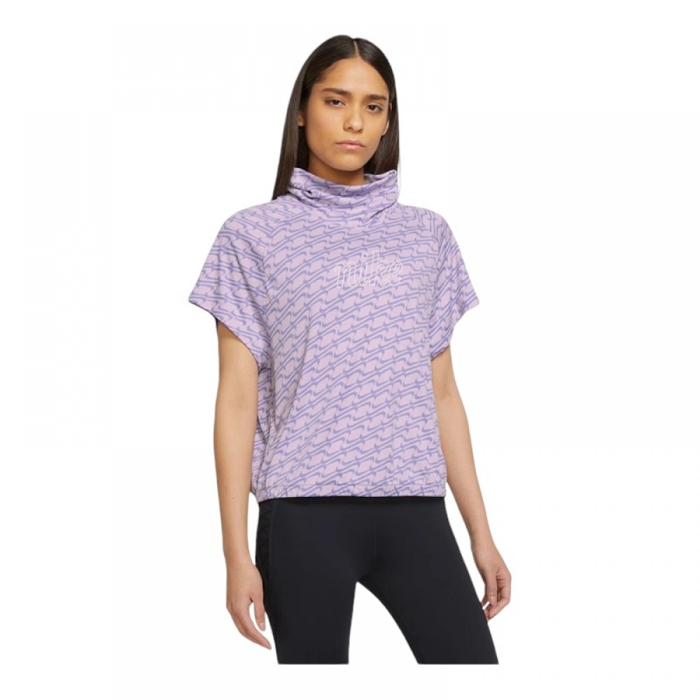 Футболка жіноча Nike Dri-Fit Icon Clash (DQ6390-530)