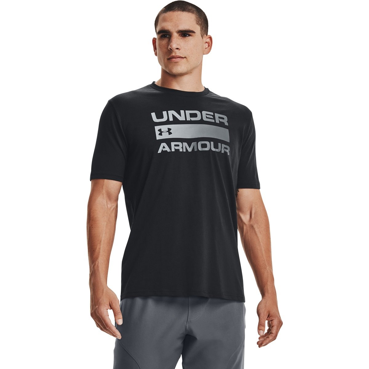 Футболка чоловіча Under Armour Team Issue Wordmark Ss (1329582-001)