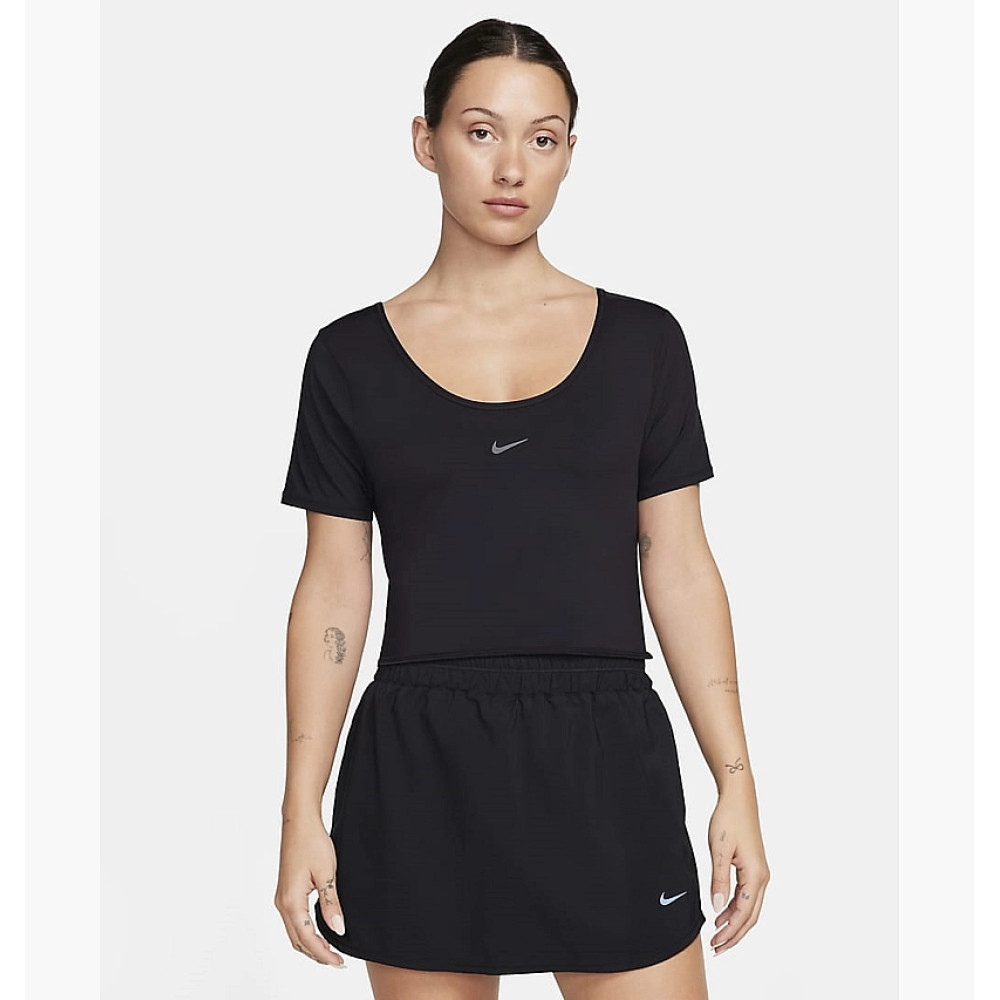 Футболка жіноча Nike One Classic Crop Top Dri-Fit (FN2851-010)