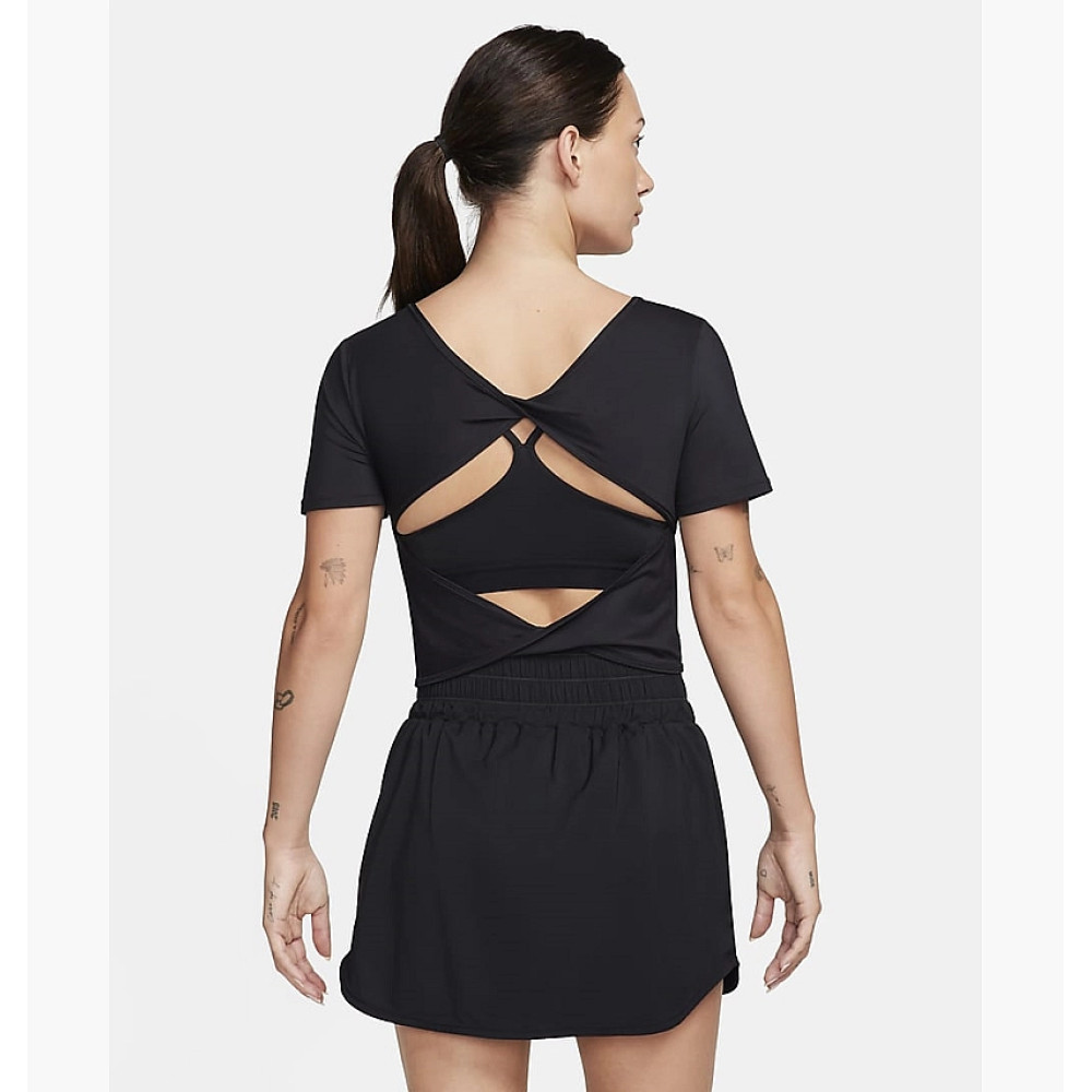 Футболка жіноча Nike One Classic Crop Top Dri-Fit (FN2851-010)