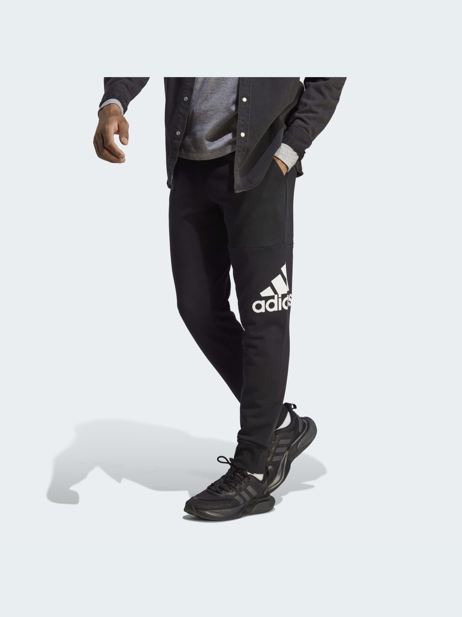 Брюки чоловічі Adidas Essentials French Terry Cuffed (HA4342)