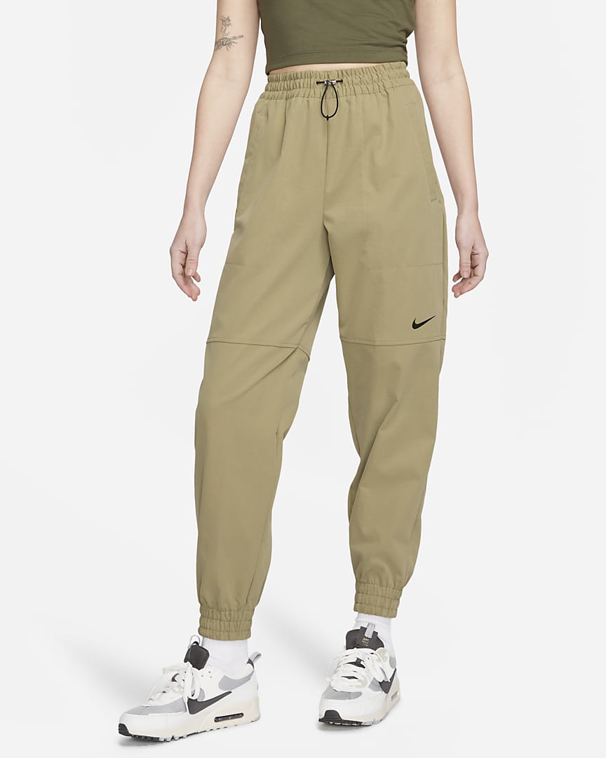 Брюки жіночі Nike Sportswear Swoosh Woven Pants (FD1131-276)