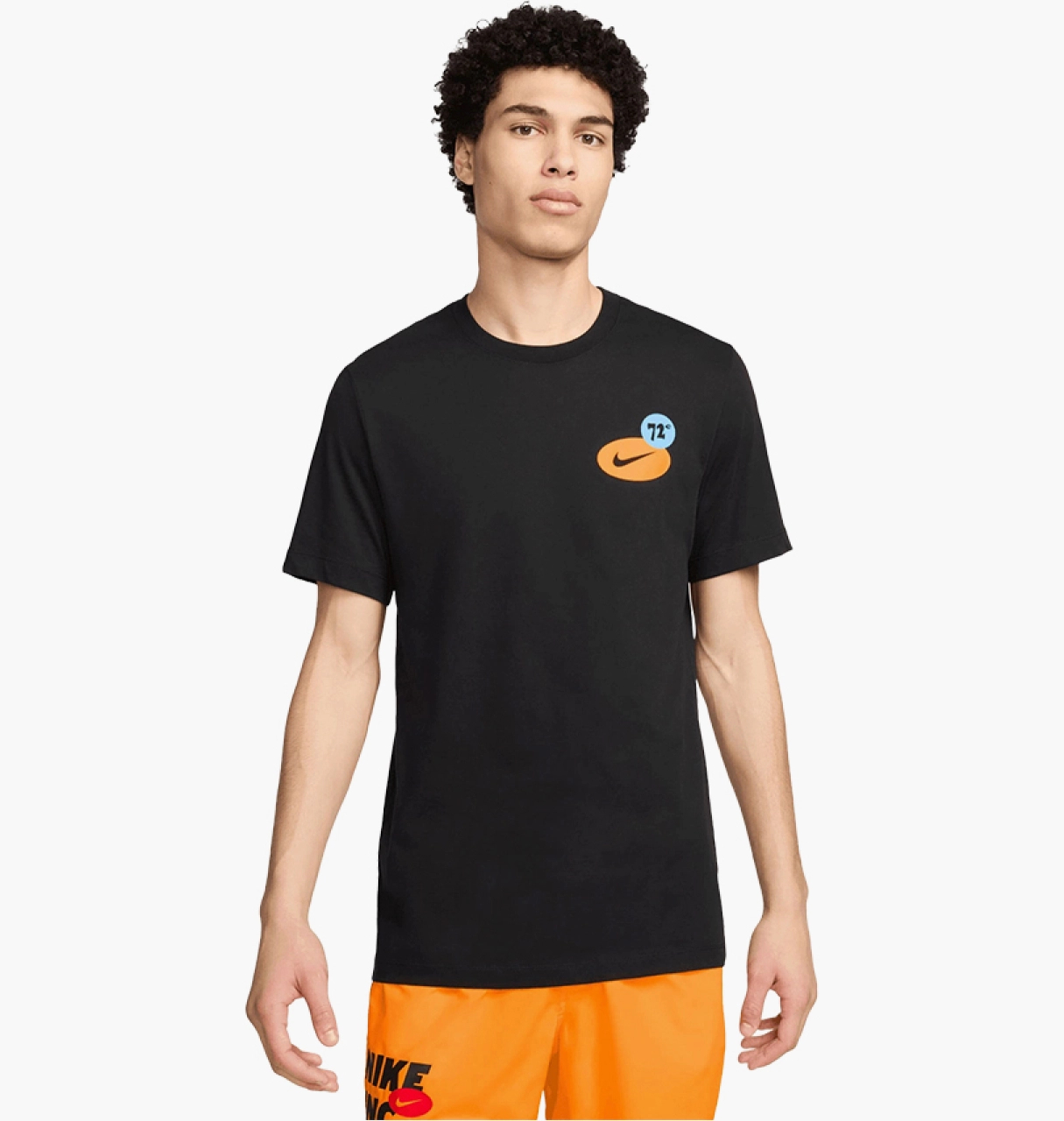 Футболка чоловіча Nike Df Tee Black (FV8366-010)