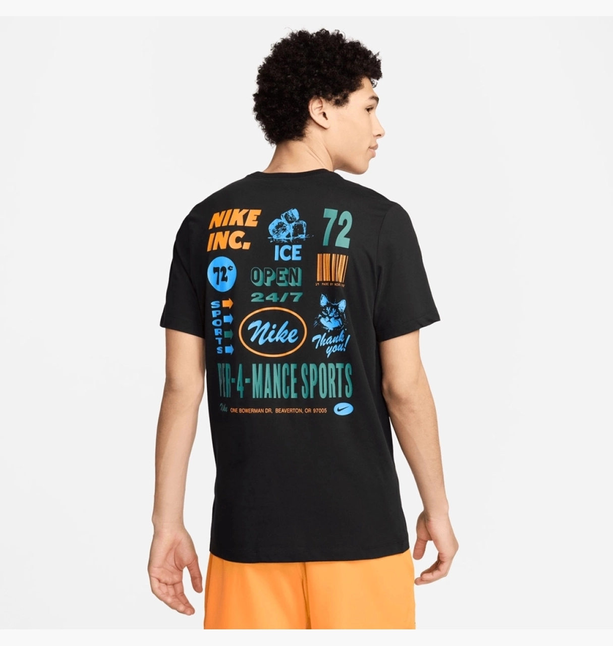 Футболка чоловіча Nike Df Tee Black (FV8366-010)