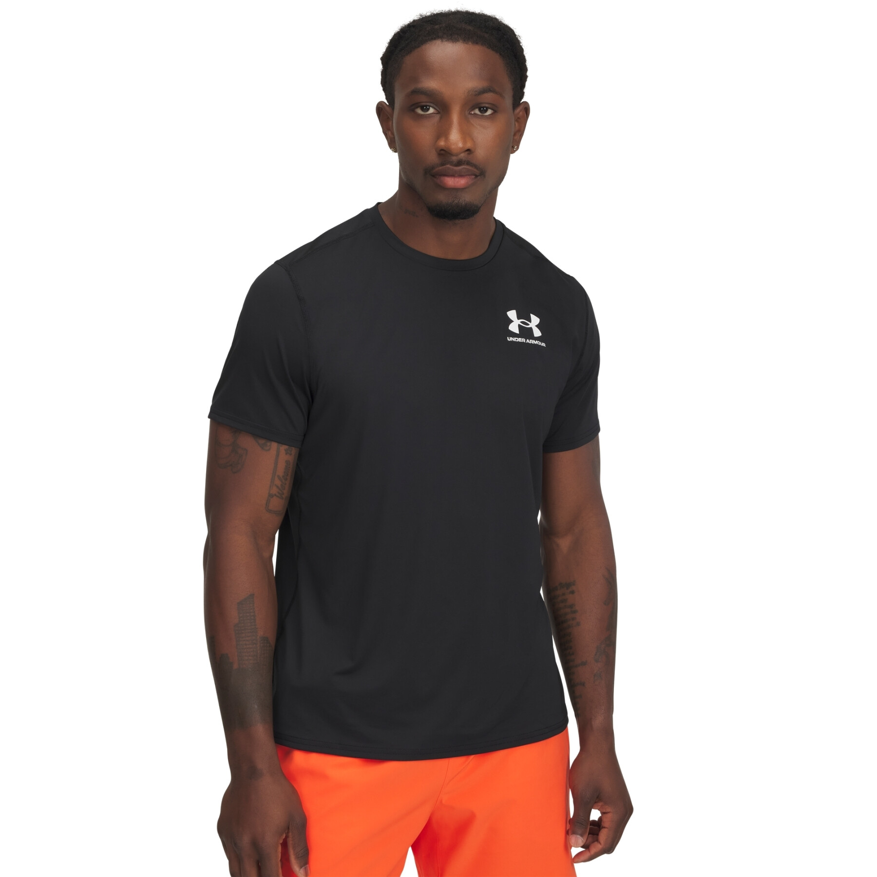 Футболка чоловіча Under Armour Heatgear Fitted Ss (6000939-001)