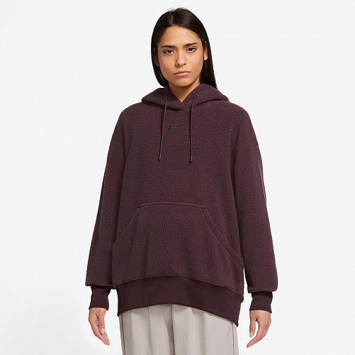 Кофта жіночі Nike Nsw Plsh Po Hoodie (DQ6840-652)