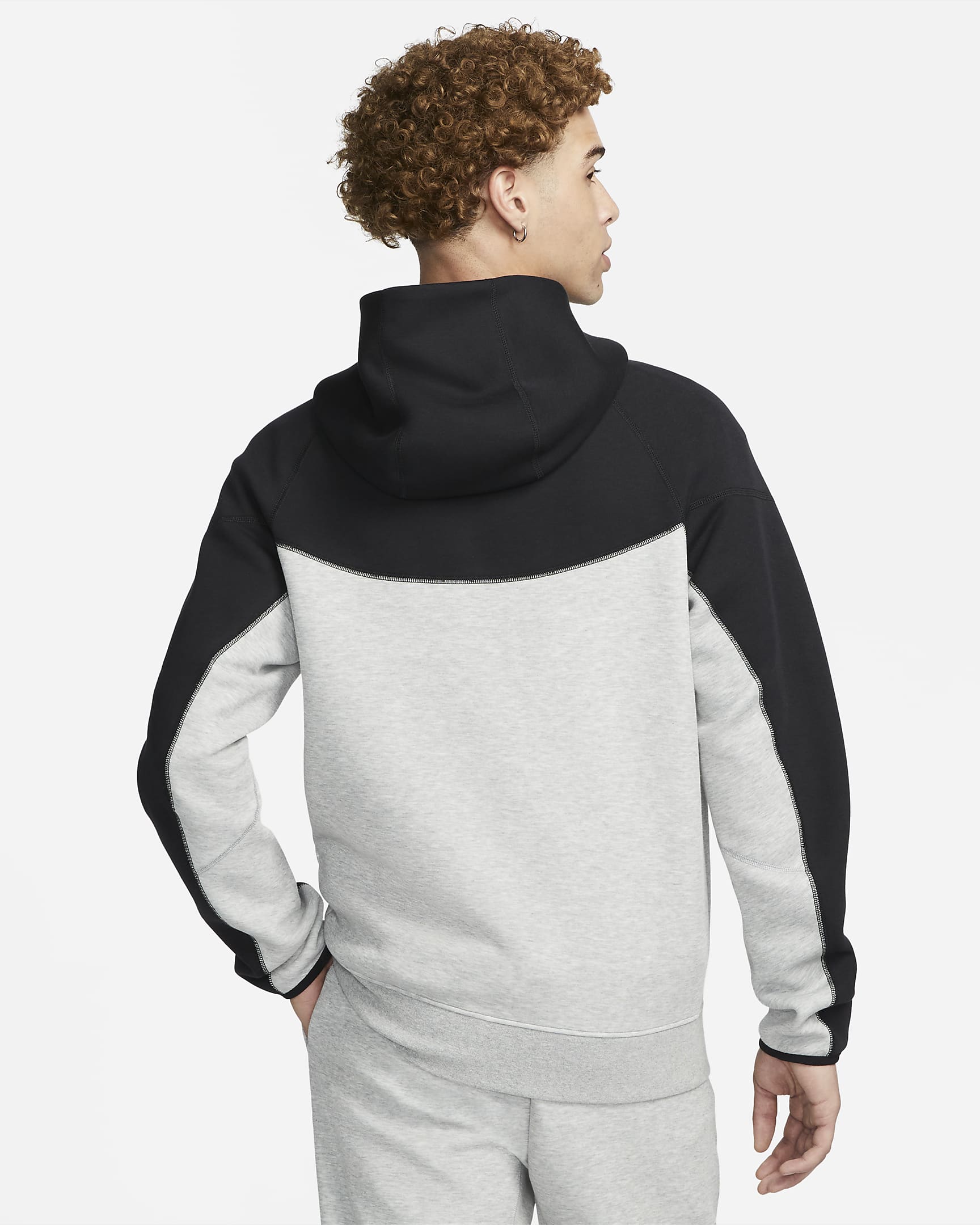 Кофта чоловіча Nike Sportswear Tech Fleece Windrunner Full-Zip Hoodie (FB7921-064)