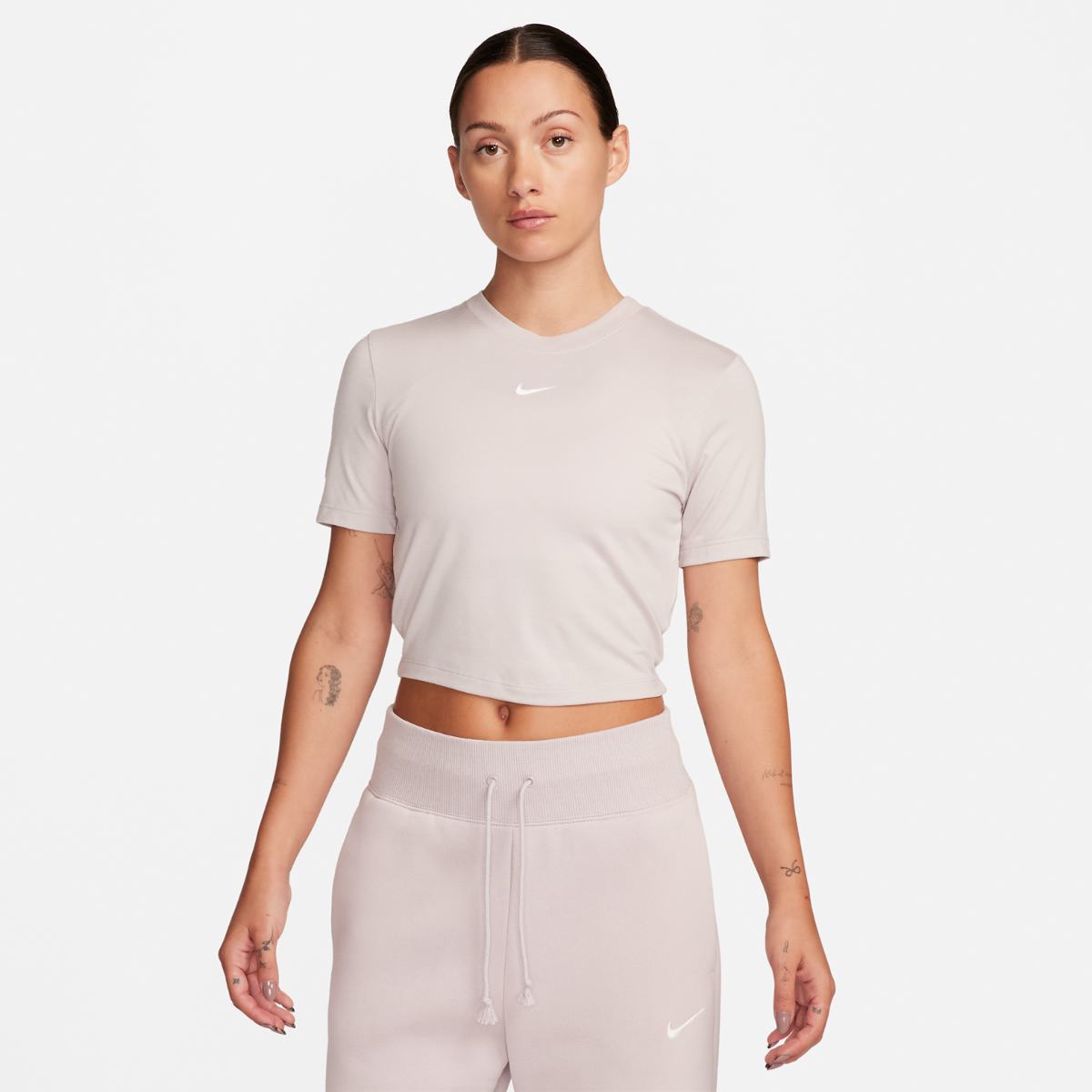 Футболка жіноча Nike Sportswear Essentials Slm Cropped (FB2873-019)
