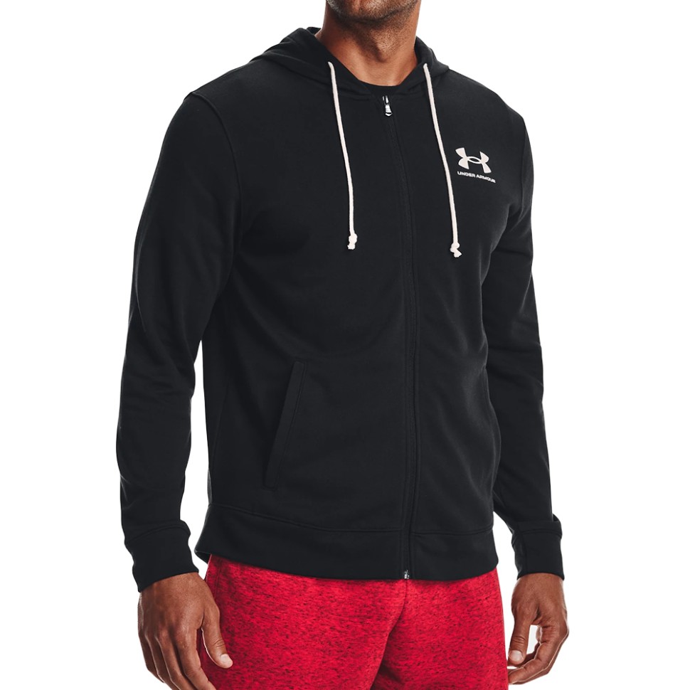 Кофта чоловіча Under Armour Rival Terry Lc Fz (1370409-001)