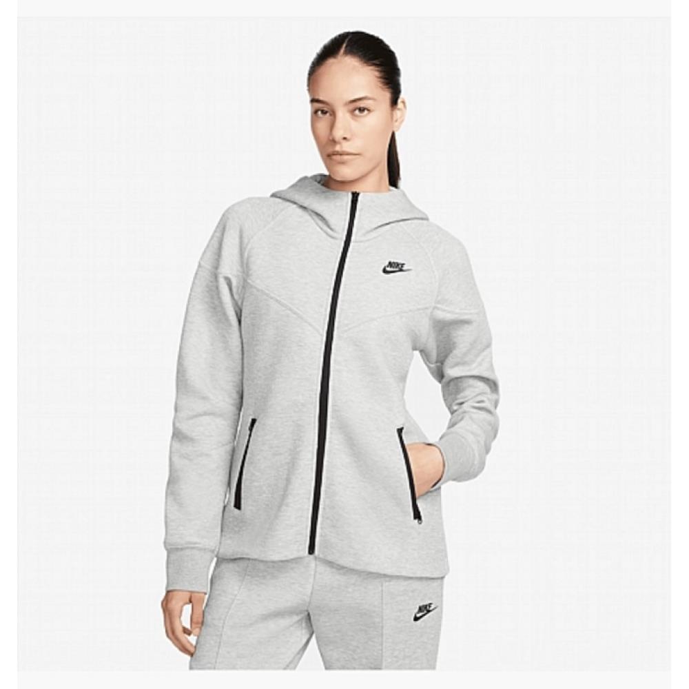 Кофта жіночі Nike W Nsw Tch Flc Wr Fz (FB8338-063)