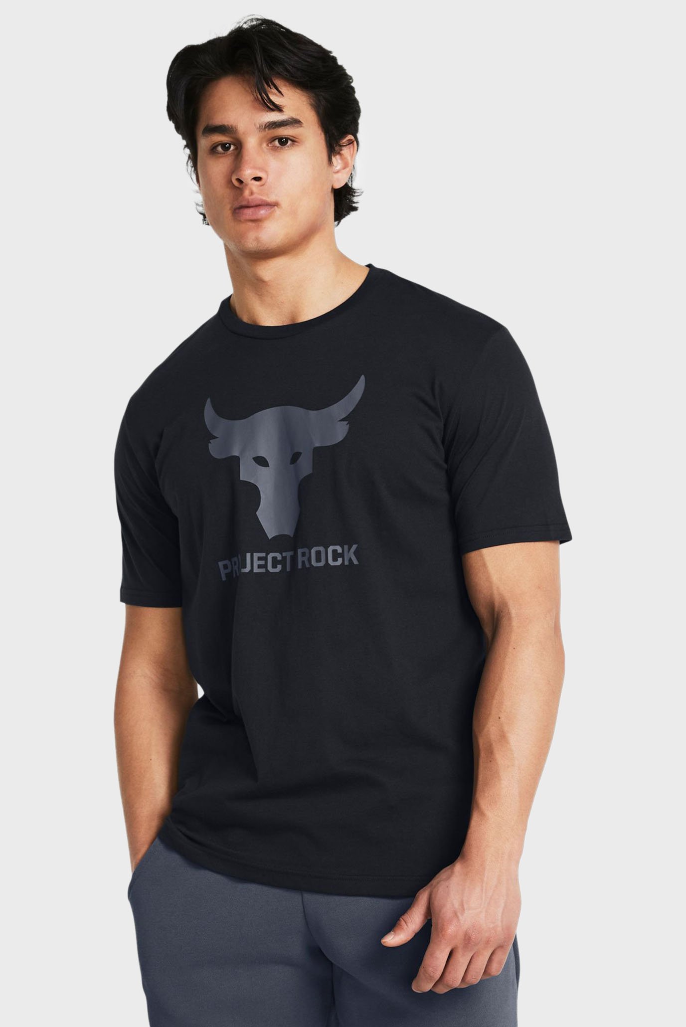 Футболка чоловіча Under Armour Pjt Rck Brahma Bull Ss (1383191-001)