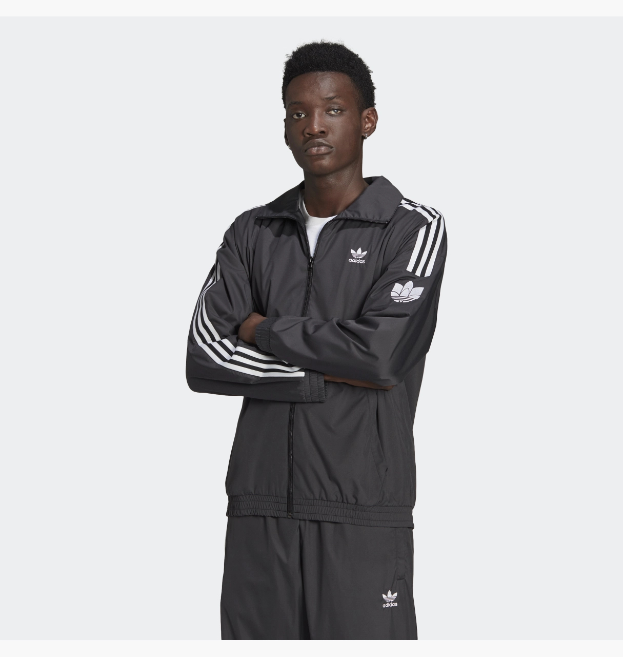 Вітровка чоловіча Adidas Adicolor 3D Trefoil 3-Stripes (GN3535)