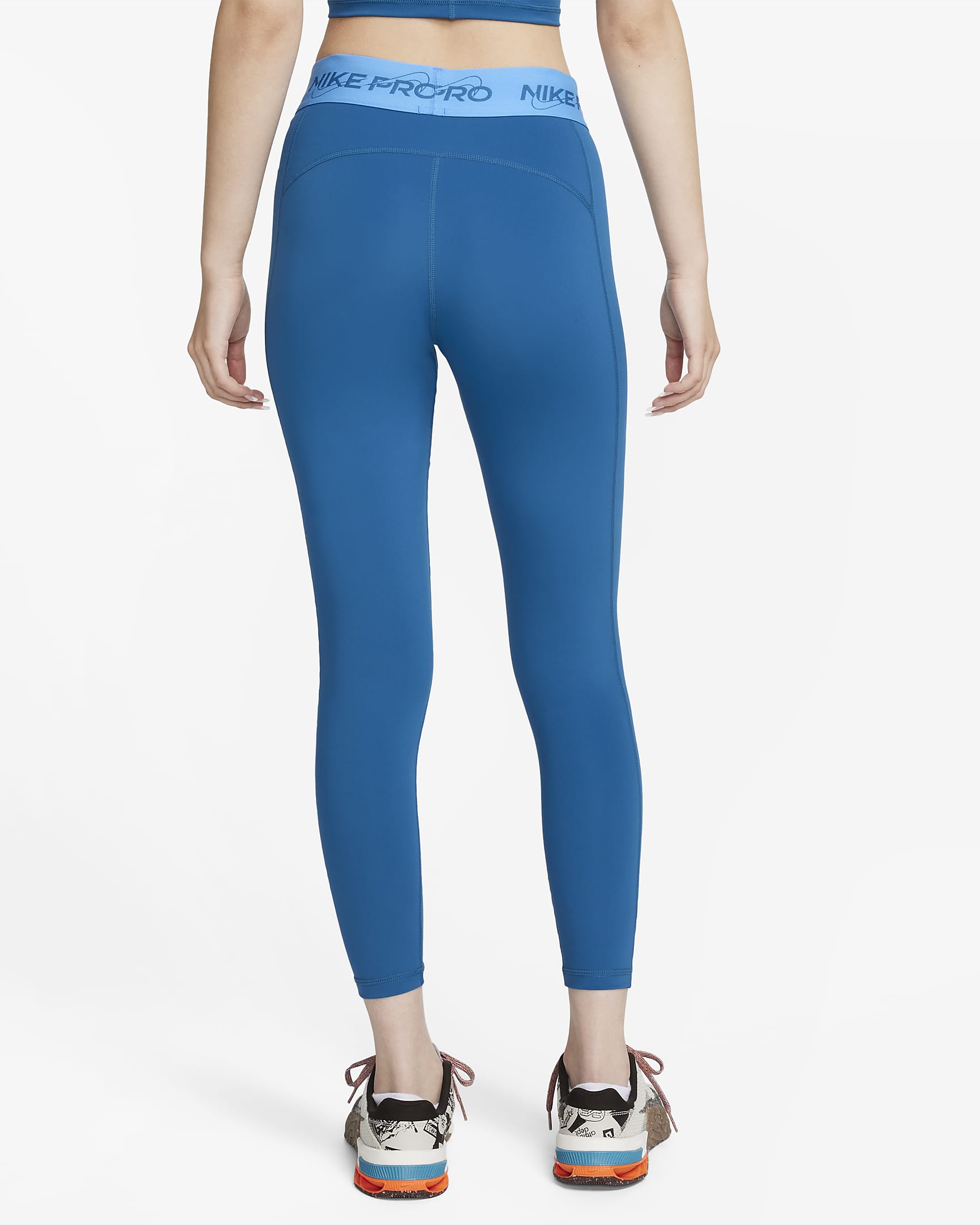 Лосіни жіночі Nike Pro Mid-Rise 7/8 (FB5488-457)