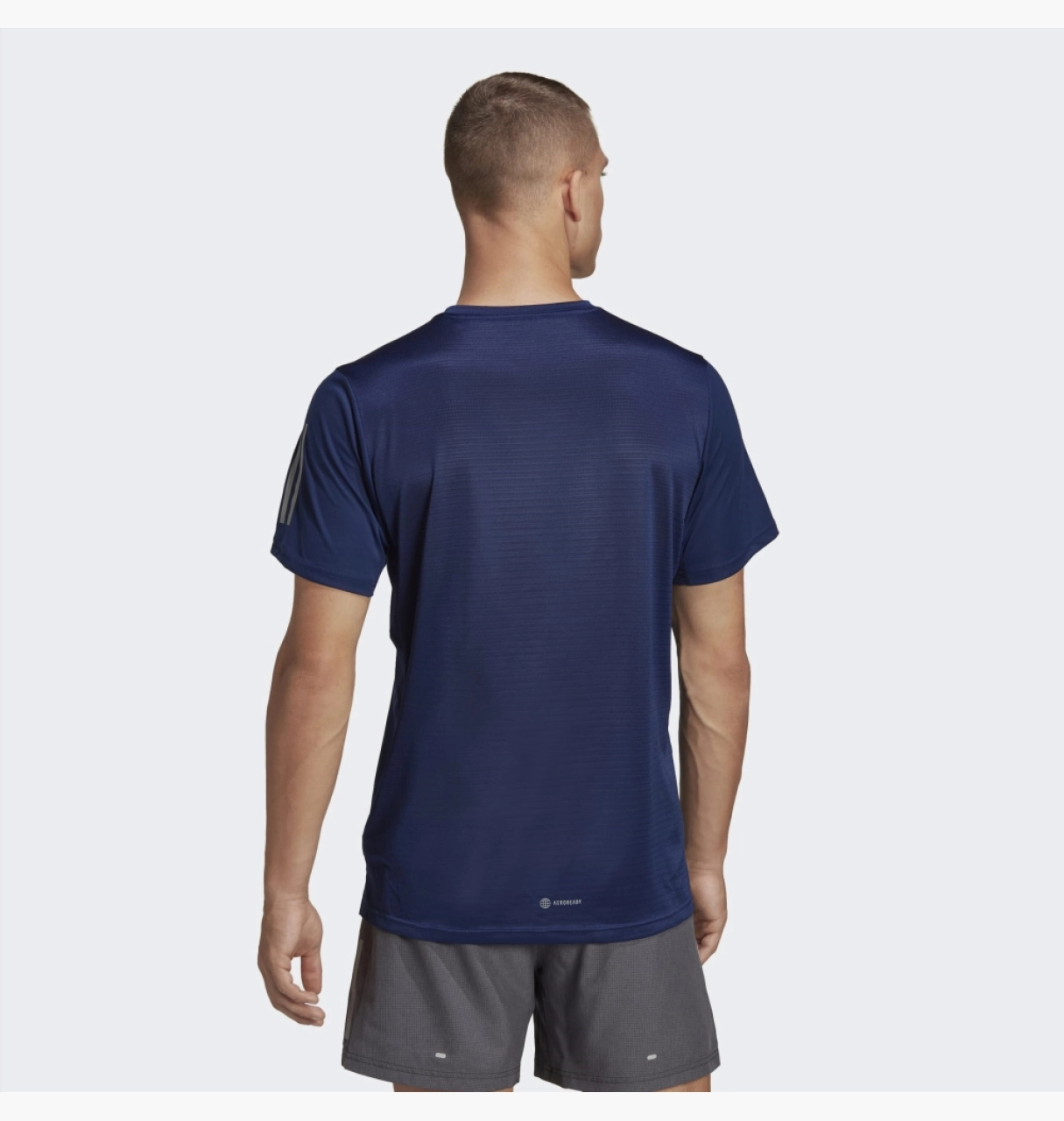 Футболка чоловіча Adidas Own The Run Tee Blue (HM8445)