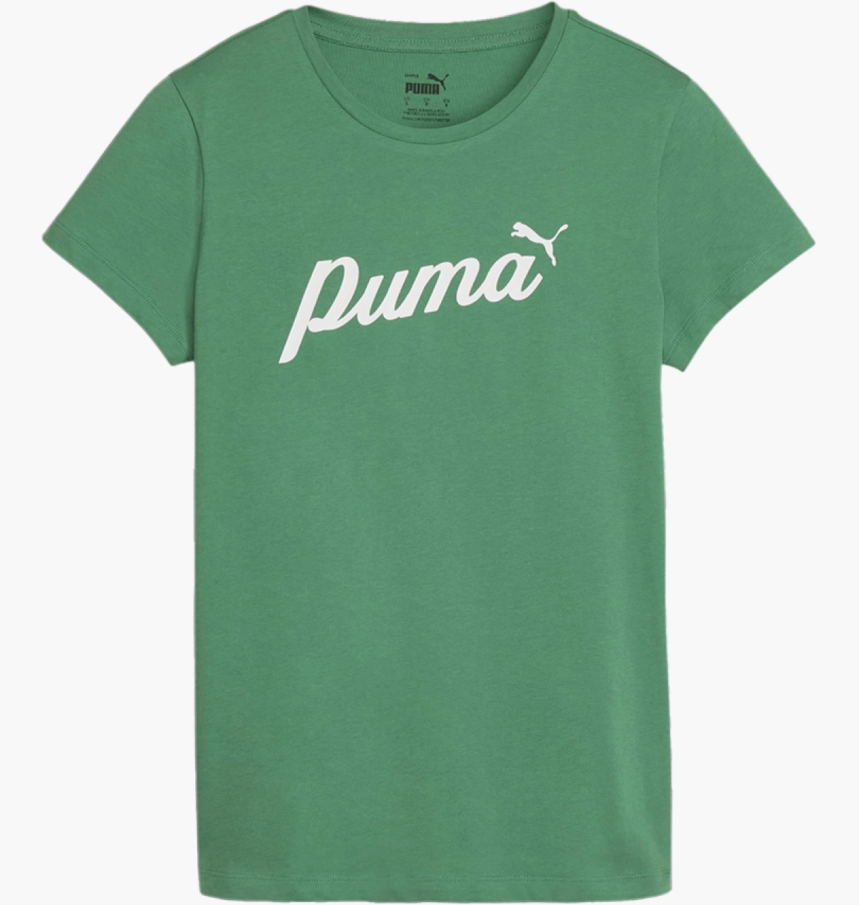 Футболка жіноча Puma Ess+ Script Green (679315-86)