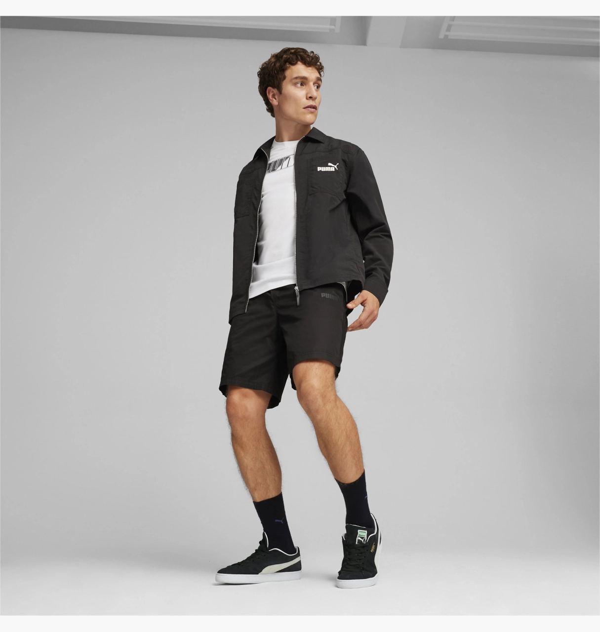 Кофта чоловіча Puma Puma Shirt Jacket Blac (623681-01)