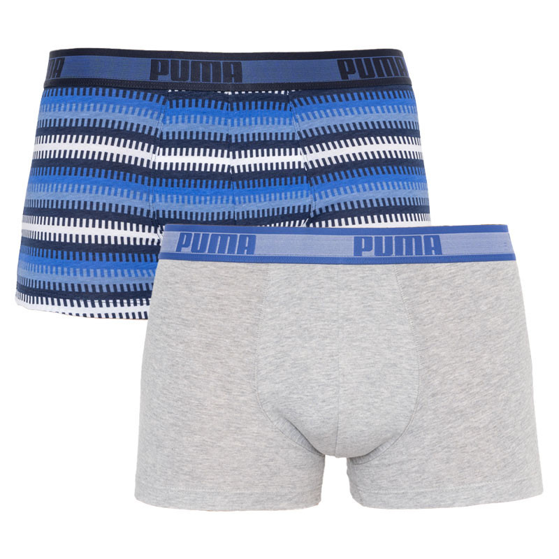 Труси-боксерки чоловічі Puma Worldhood Stripe Trunk 2P (501004001-010)